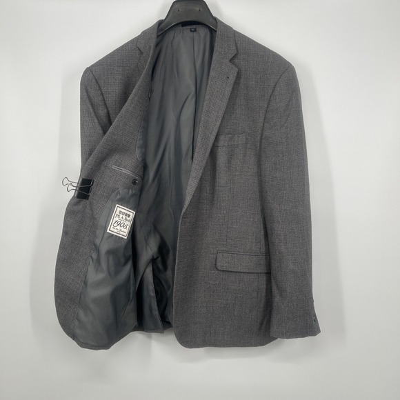 Jos. A. Bank Other - Jos. A. Bank 1905 Collection Grey Wool Blazer Sport Coat Mens 46R Micro Check